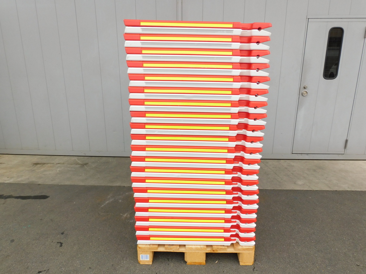 ★1000円スタート売切り！★20台セット！A型バリケード シグマ★高輝度反射シート使用★【法人限定配送！個人宅不可】