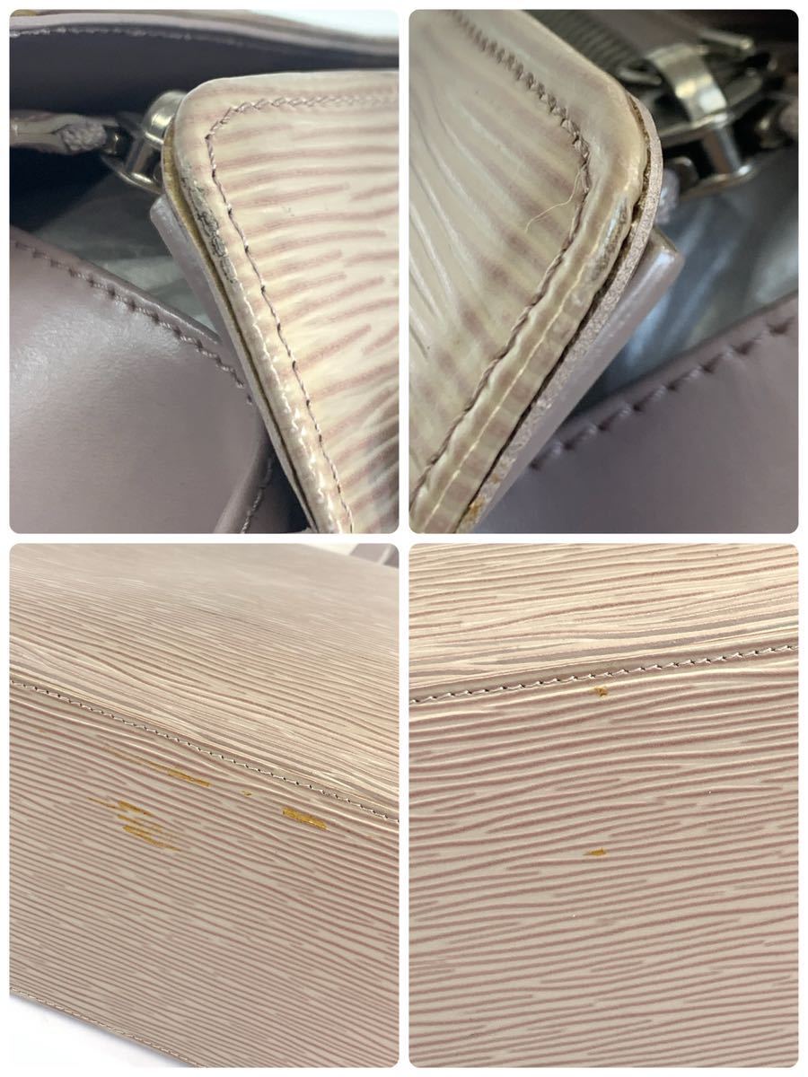 エピ ルイヴィトン リラ LOUIS VUITTON ライラックリラ ショルダーバッグ 中古 公式通販 スフロ ヴィトン ライトパープル レザー ワンショルダーバッグ ライラック トート