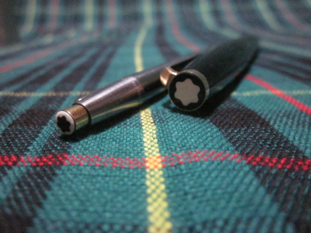 MONTBLANC】2本まとめて シャープペンシル ノブレス シルバー×ゴールド