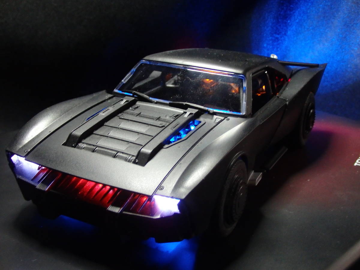 GW低額スタート！！THE BATMAN 1/35バットモービル２０２２塗装電飾完成品_6