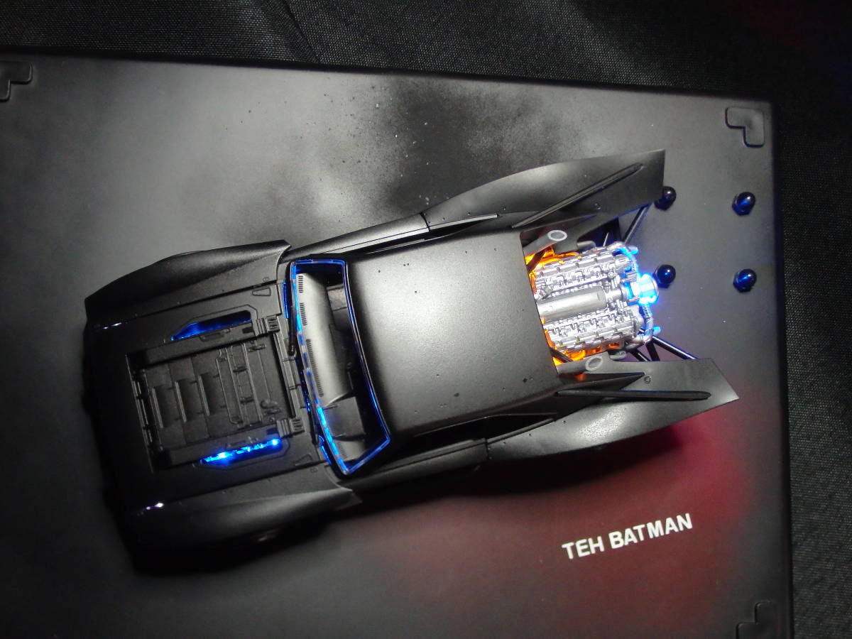 GW低額スタート！！THE BATMAN 1/35バットモービル２０２２塗装電飾完成品_7