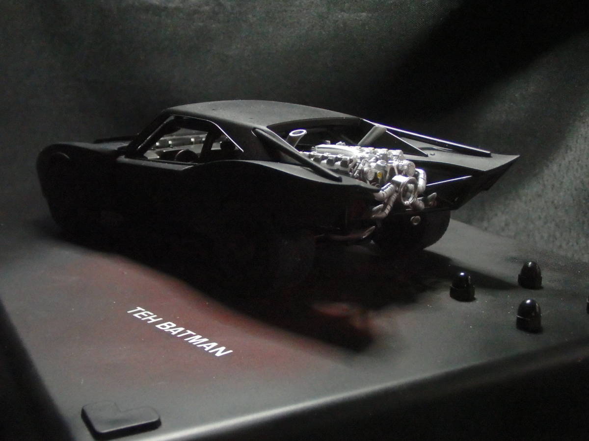 GW低額スタート！！THE BATMAN 1/35バットモービル２０２２塗装電飾完成品_9