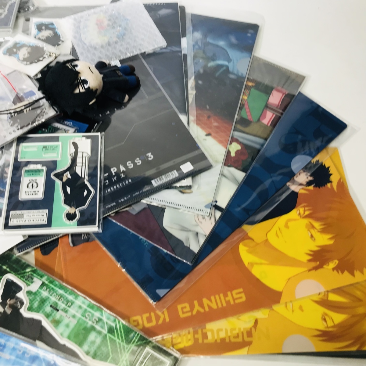 ジャンク PSYCHO-PASS 狡噛慎也 多め アクリルスタンド クリアファイル など グッズ まとめ セット