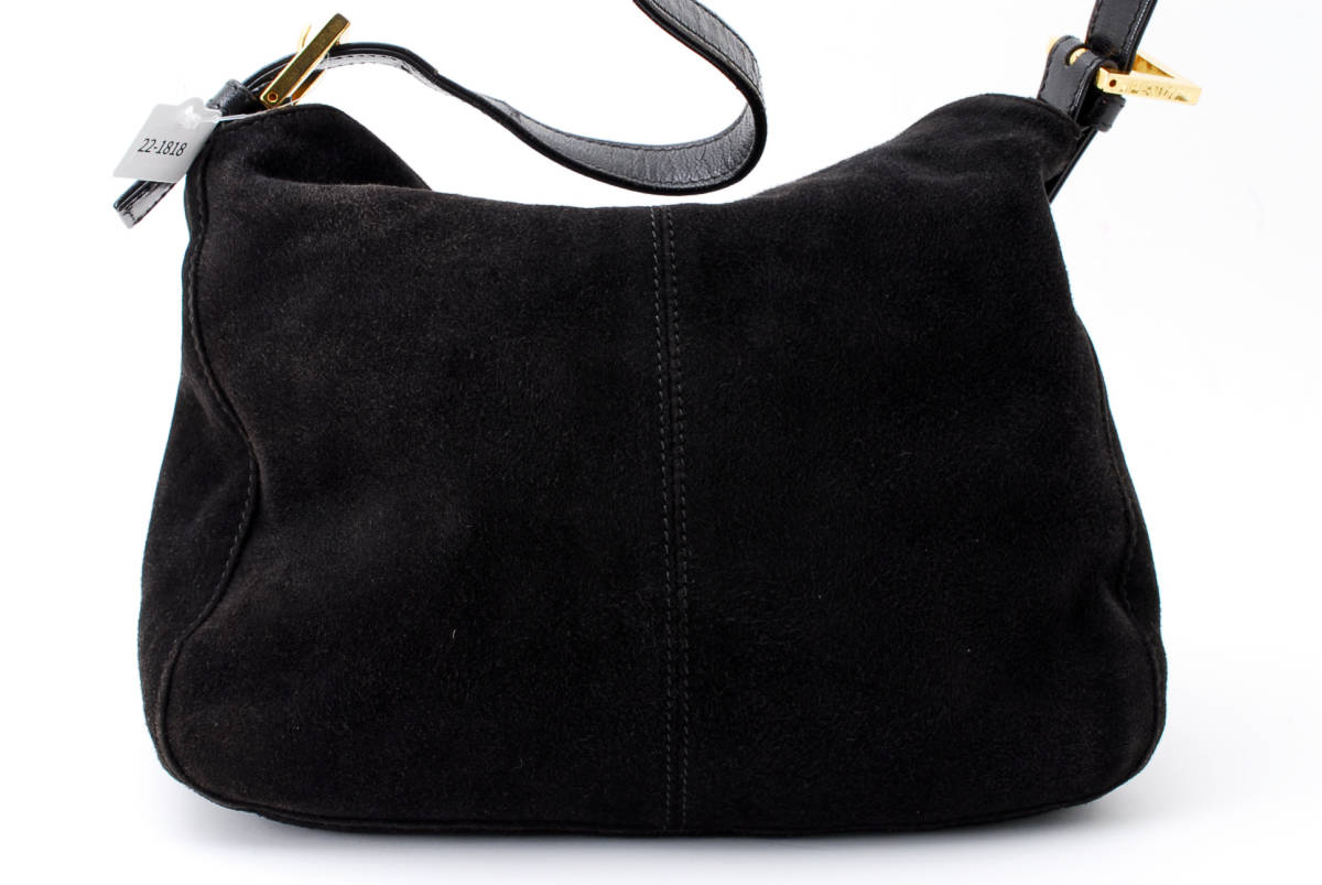 FENDI - FENDI フェンディ マンマバケット スエード 肩掛け ショルダー 