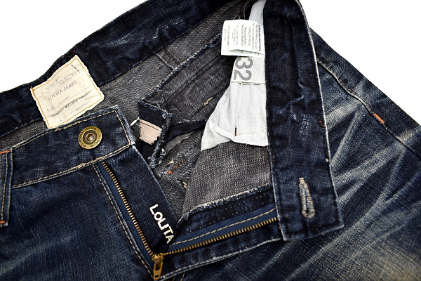K-3436☆超美品☆LOLITA JEANS ロリータジーンズ S3P☆色落ち抜群 鬼 