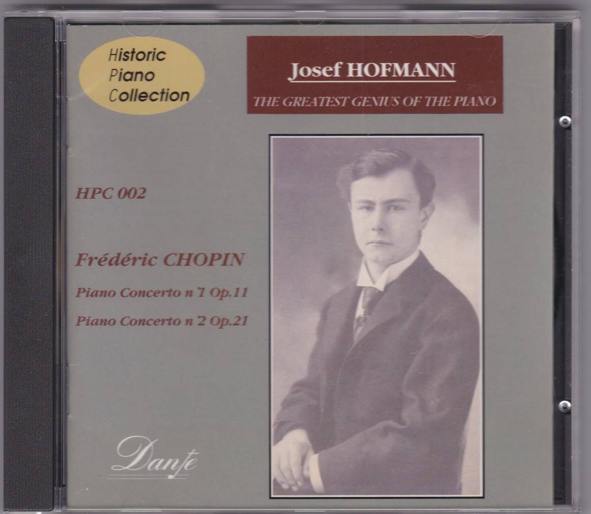 Hofmann Josef Chopin 全面アルミ蒸着DanteJosef plays Hofmannショパンピアノ協奏曲集 - in Concerto Chopin: Piano minor Op. 0 Plays 全音楽譜出版社