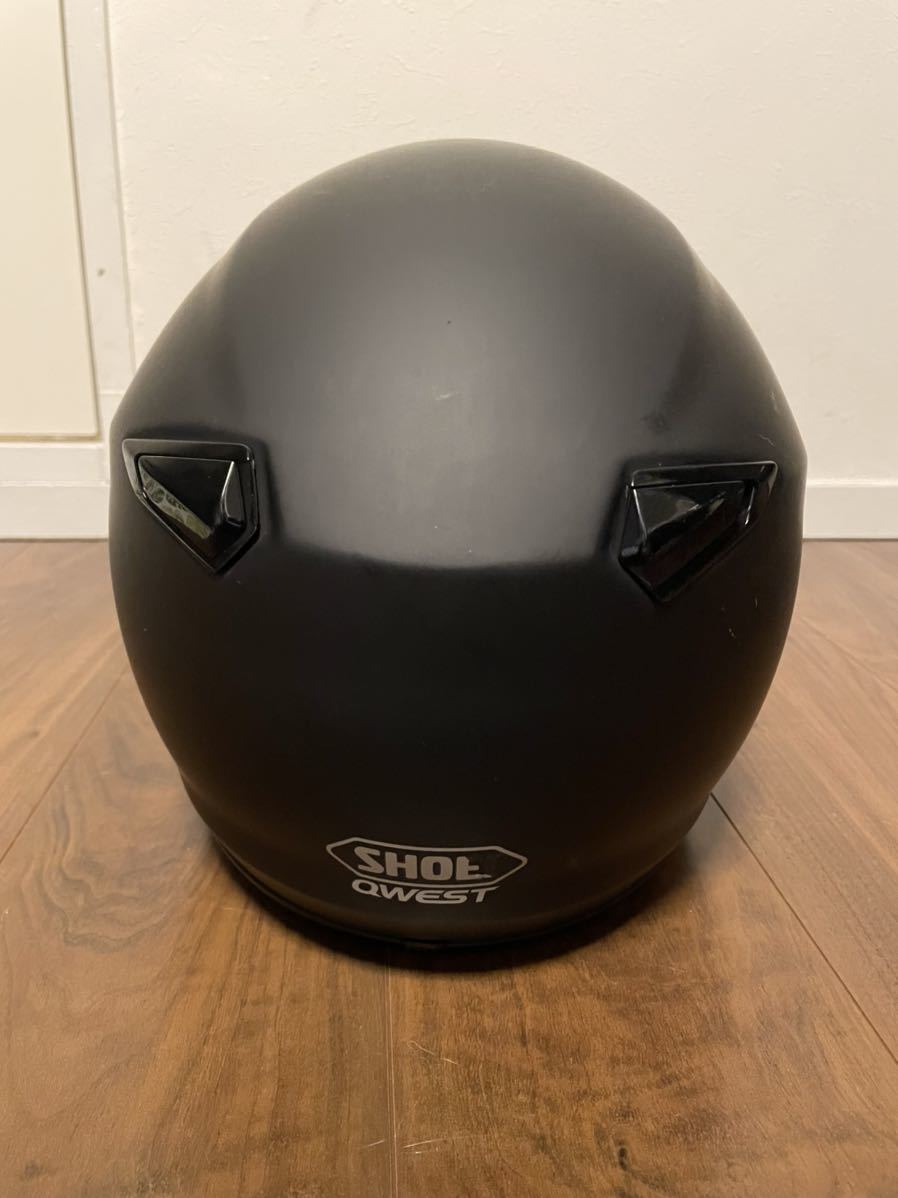 新品! SHOEI QWEST フルフェイス ブラック Mサイズ SHOEI QWEST マット