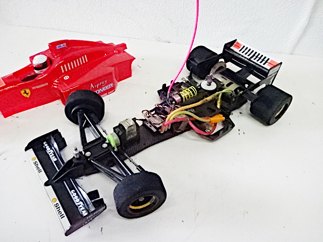 ジャンク品 タミヤ ラジコンカー / F1 F103 フェラーリ / 電動RCカー 