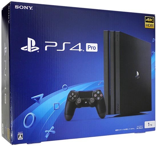 【新品，新作】 SONY プレイステーション4 Pro 1TB ブラック CUH-7100BB01 元箱あり(PS4本体)｜売買されたオークション情報、yahooの商品情報をアーカイブ公開 - オークファン PS4本体