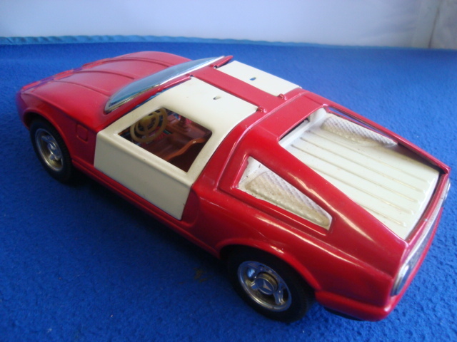 大珍品「60年代 シンセイ ベンツC111」ブリキ自動車ミステリー