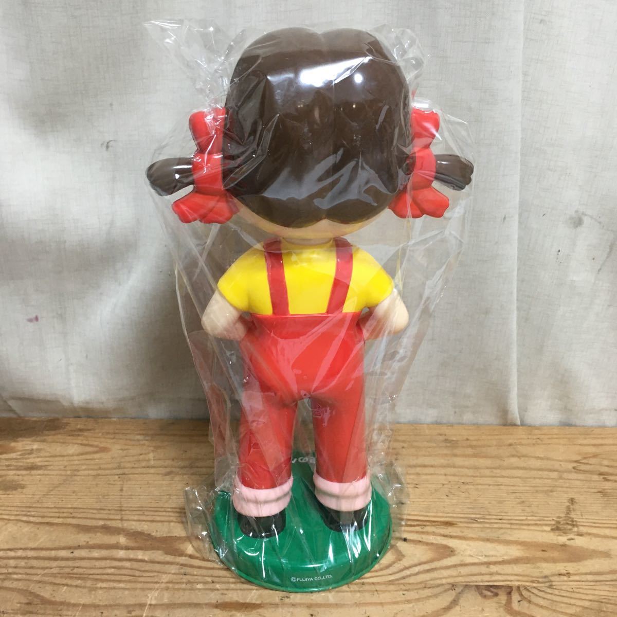 ◇未使用品◇不二家 ペコちゃん人形 首振り 中未開封 フィギュア 昭和