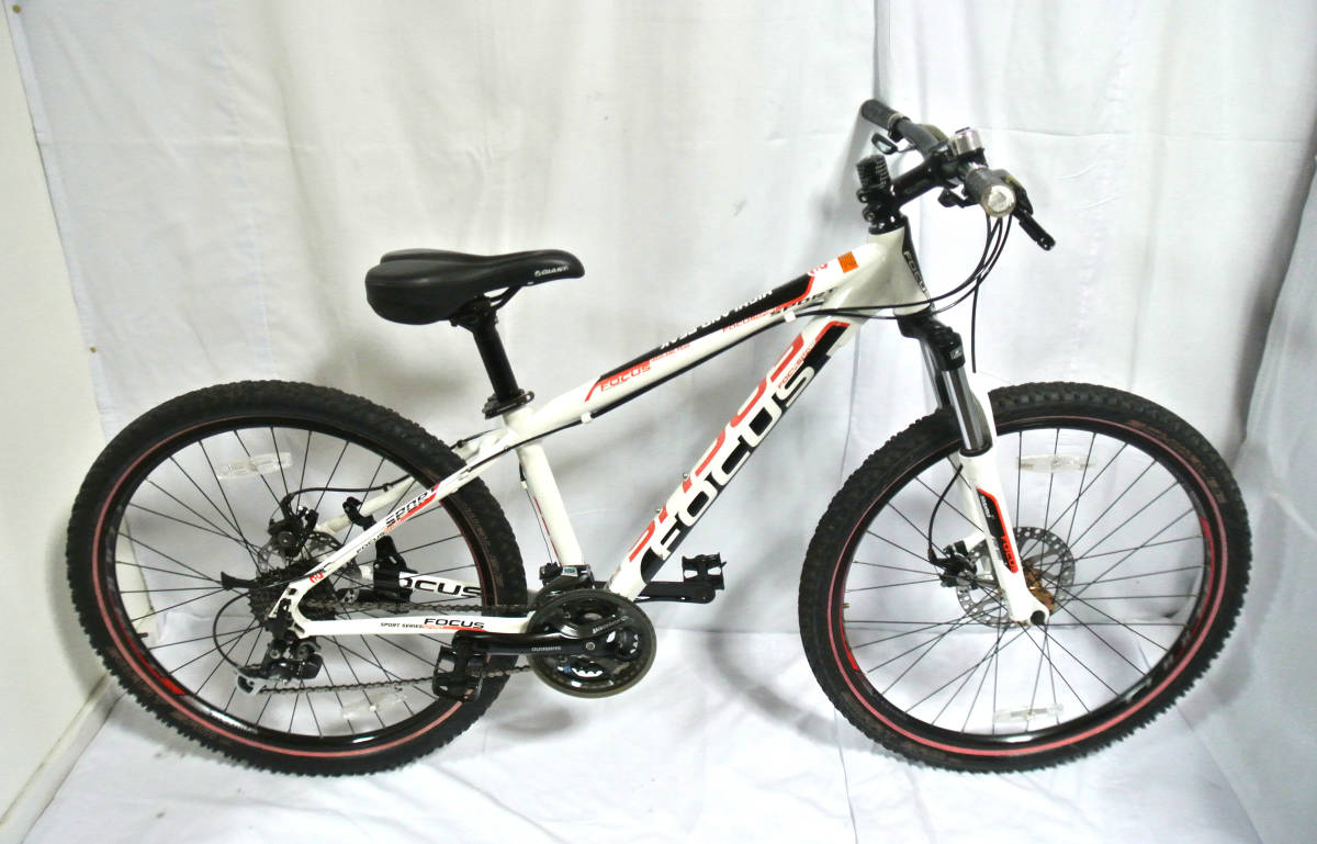 4-057 ☆ 【FOCUS】※ ディスク式 SPORT 軽快MTB 24段 26インチ 2.1型 