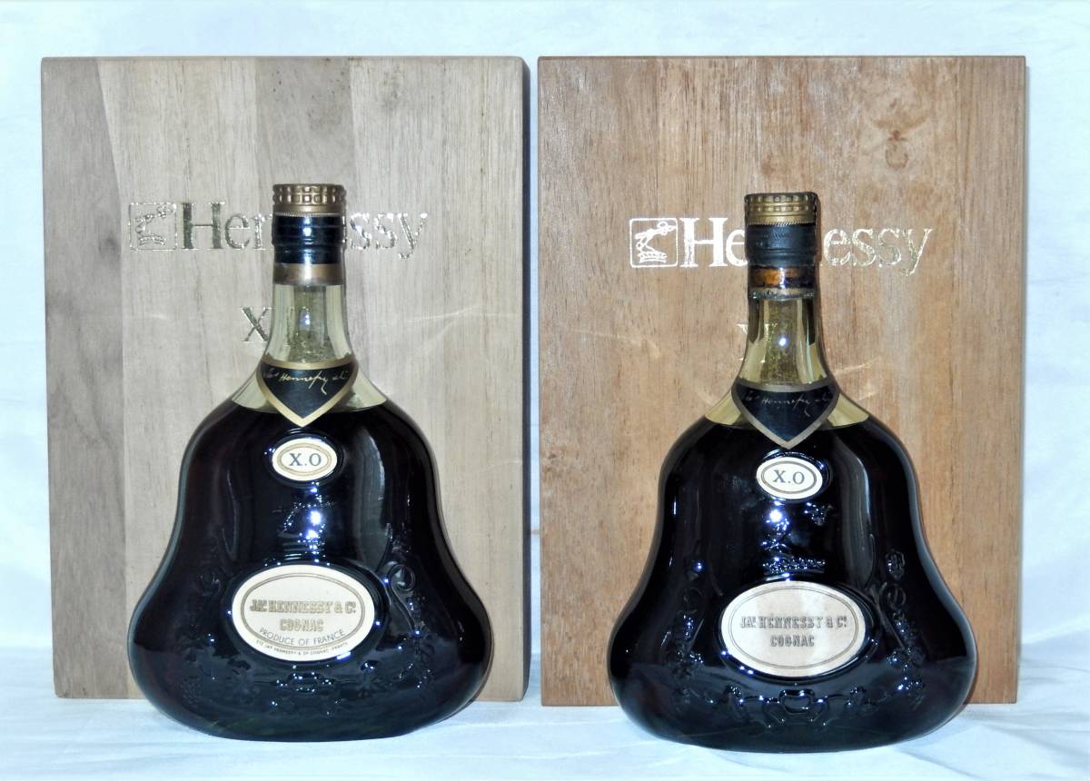 HENNESSY JASヘネシー XO 金キャップ グリーンボトル 紙 
