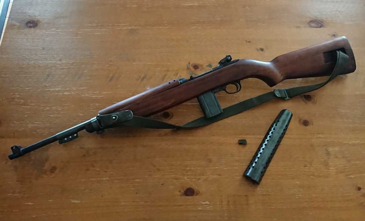 CMC 金属製モデルガン U.S.CARBINE M1 カービン SMG 木製ストック