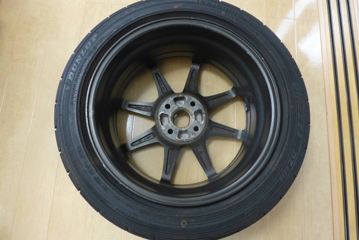 マツダ ロードスター ND 純正ホイール 美品 タイヤ 8部山 195/50R16 