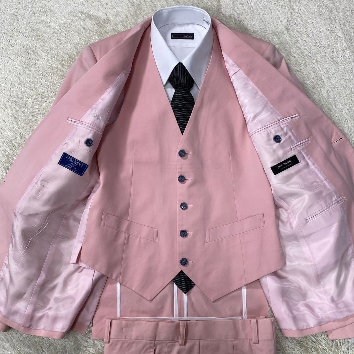 麻布テーラー【圧巻の3ピース】azabu tailor スーツ セットアップ 