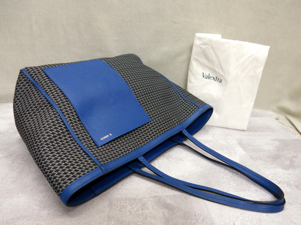 ○超美品○Valextra ヴァレクストラ○メンズ○総柄○K-VAL素材○カーフ