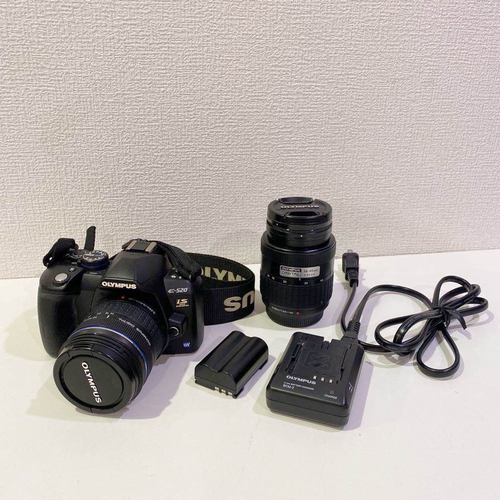 未使用】オリンパスOLYMPUS E-520 ダブルレンズセット