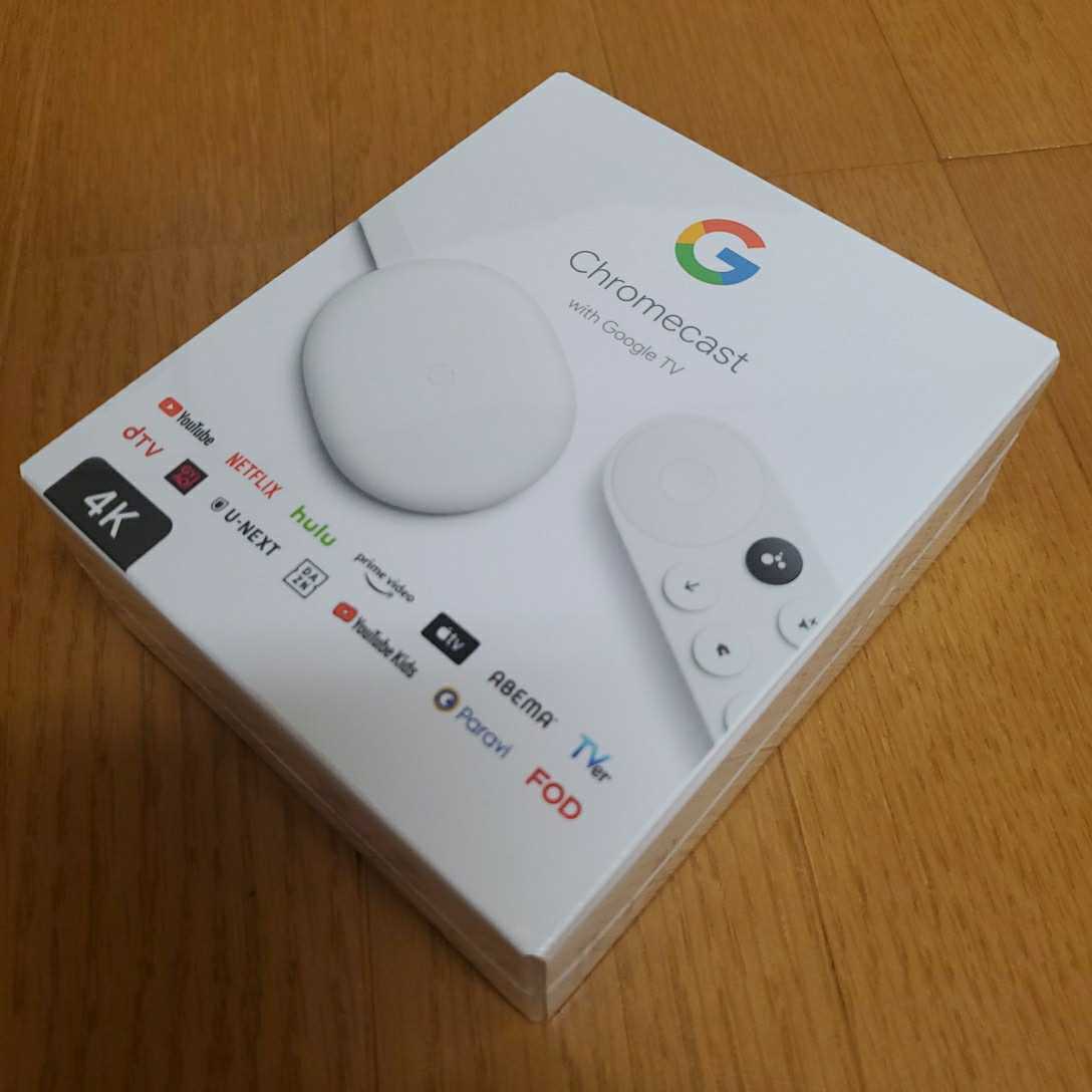 新品 未開封 Google Chromecast with Google TV GA01919-JP グーグル