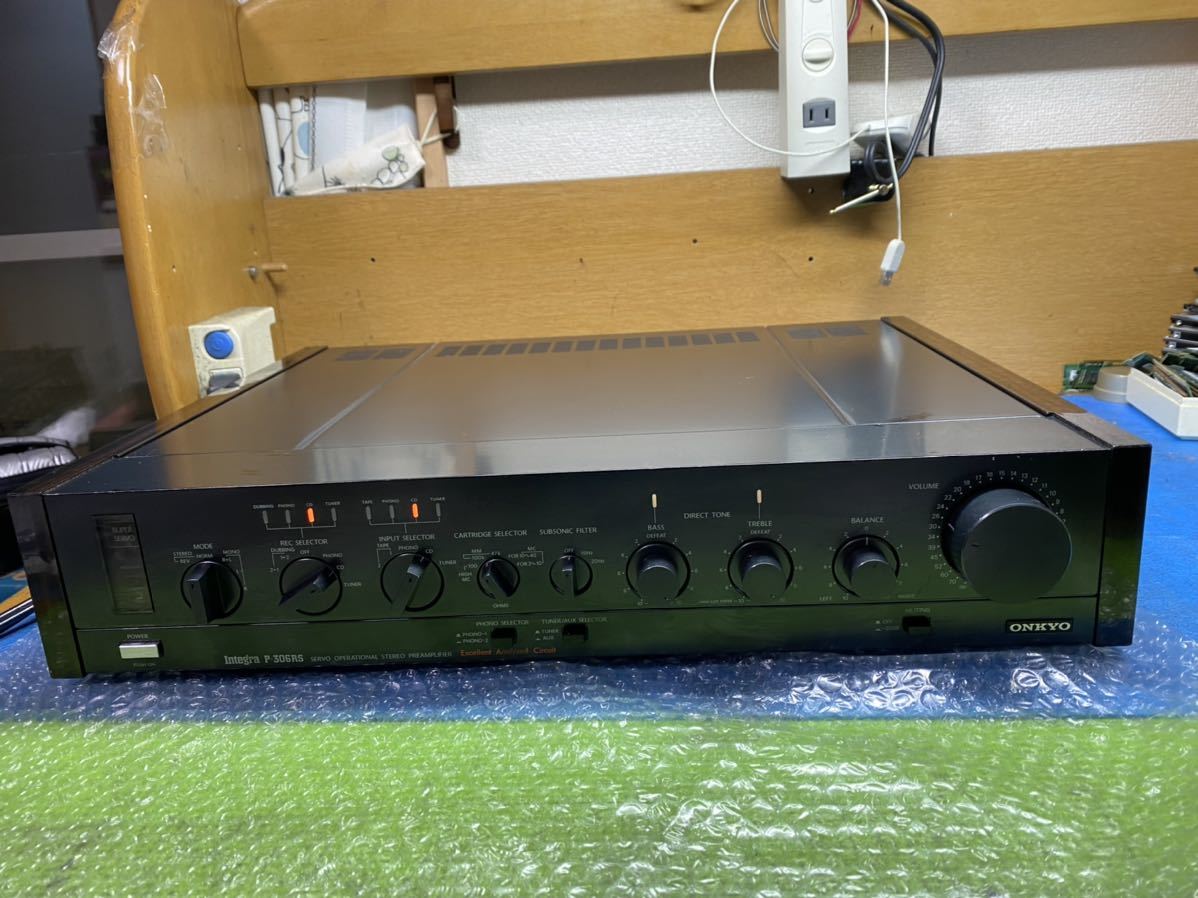 ONKYO :P-306RS プリアンプ ONKYO Integra プリアンプ P-306Rの仕様