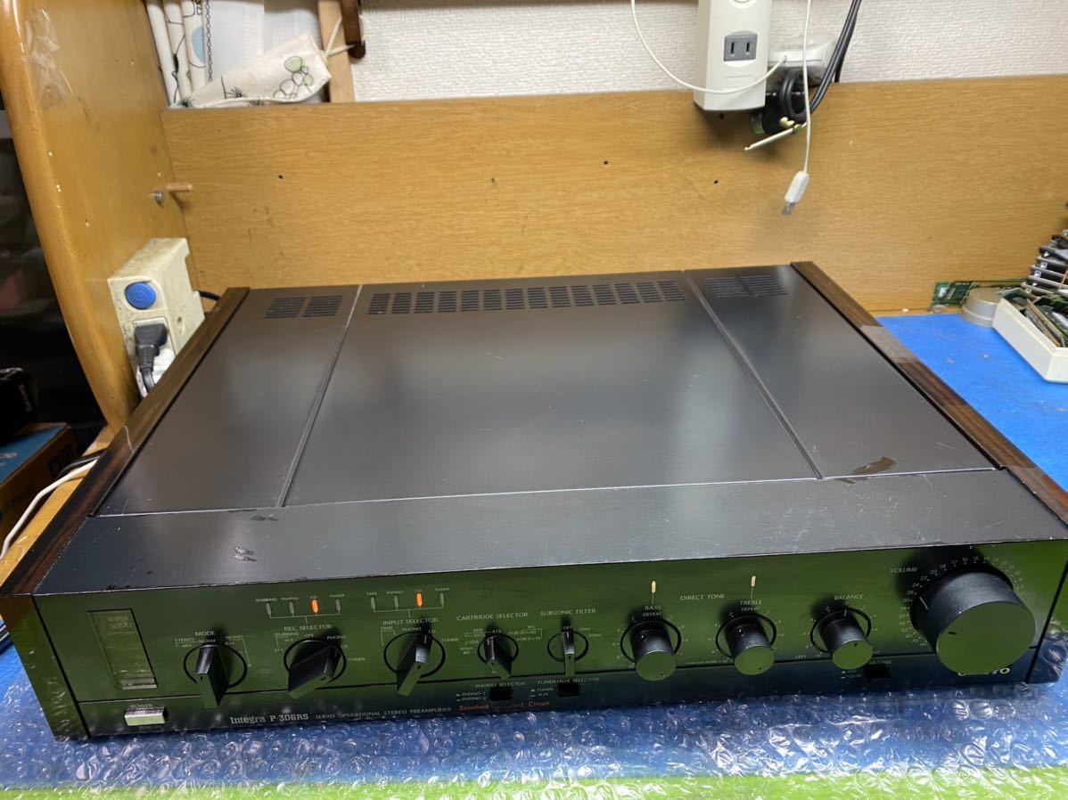ONKYO :P-306RS プリアンプ ONKYO Integra プリアンプ P-306Rの仕様