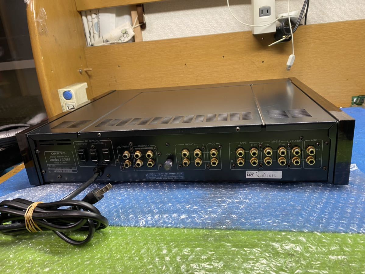 ONKYO :P-306RS プリアンプ ONKYO Integra プリアンプ P-306Rの仕様