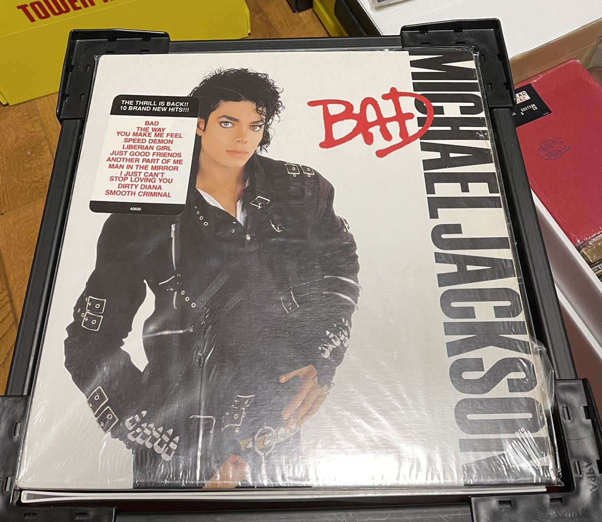 Michael Jackson “BAD” & “Thriller” US オリジナルLP 中古レコード NM 