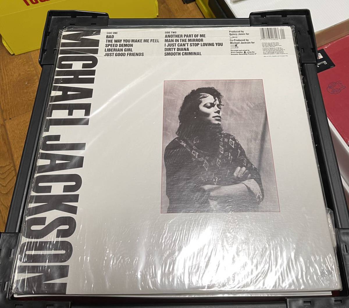 Michael Jackson “BAD” & “Thriller” US オリジナルLP 中古レコード NM 