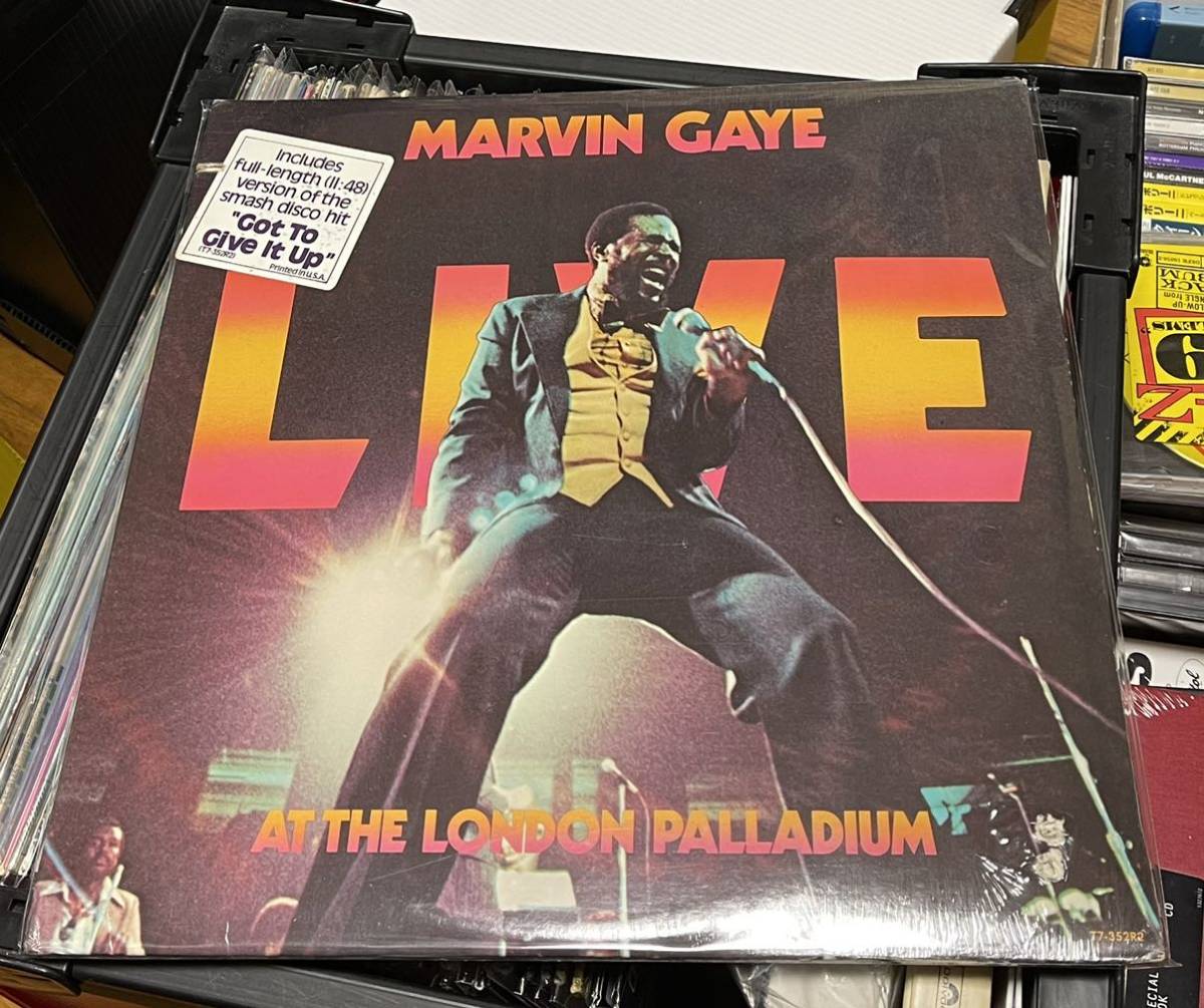 【人気定番，安い】 Marvin Gaye &ldquo;Live at the London Palladium&rdquo; US オリジナルLP マーヴィン ゲイ シュリンク＋ステッカー(R&B、ソウル)｜売買されたオークション情報、yahooの商品情報をアーカイブ公開 - オーク Ru0026B、ソウル