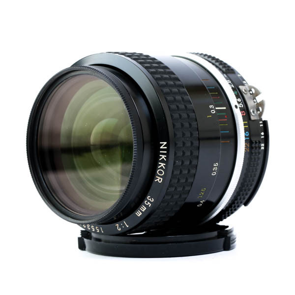 Nikon ニコン レンズ NIKKOR 35mm 1:2 カメラ マニュアルフォーカス 単
