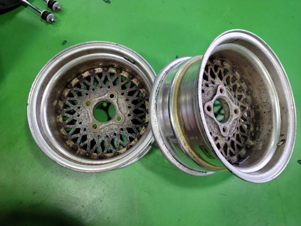 SSR リバースメッシュ 当時物 7J 14インチ Aタイプ 旧車 深リム AE86 