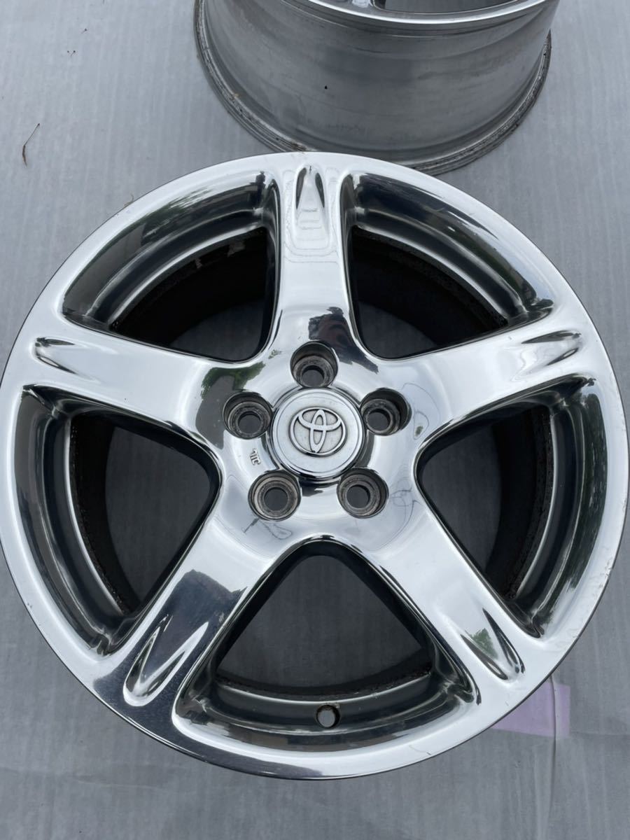 トヨタ JZS161 アリスト純正ホイール V300ベルテックス 17インチ 8J +