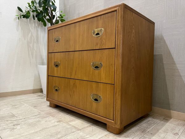 美品！アメリカ最高峰 DREXEL パサージュ 最高級3段チェスト Passage