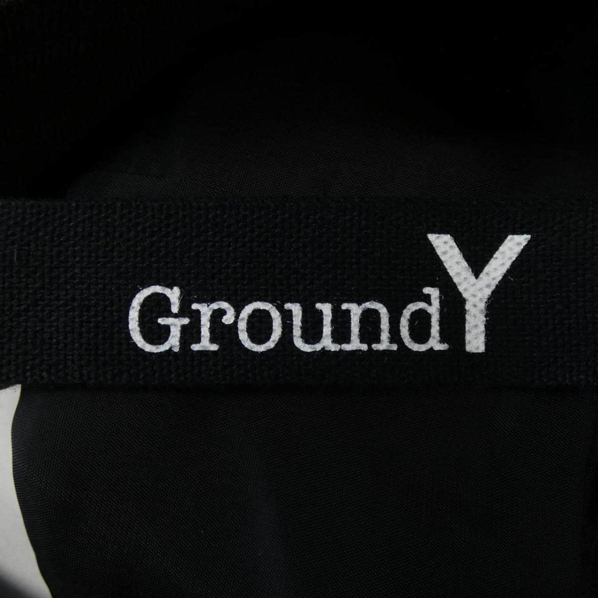 Ground Y グランドワイ 2025AW ウールギャバジンフードモッズ
