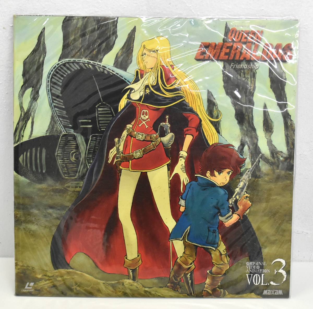 クイーンエメラルダス Vol.1〜4レーザーディスク 中古品 QUEEN
