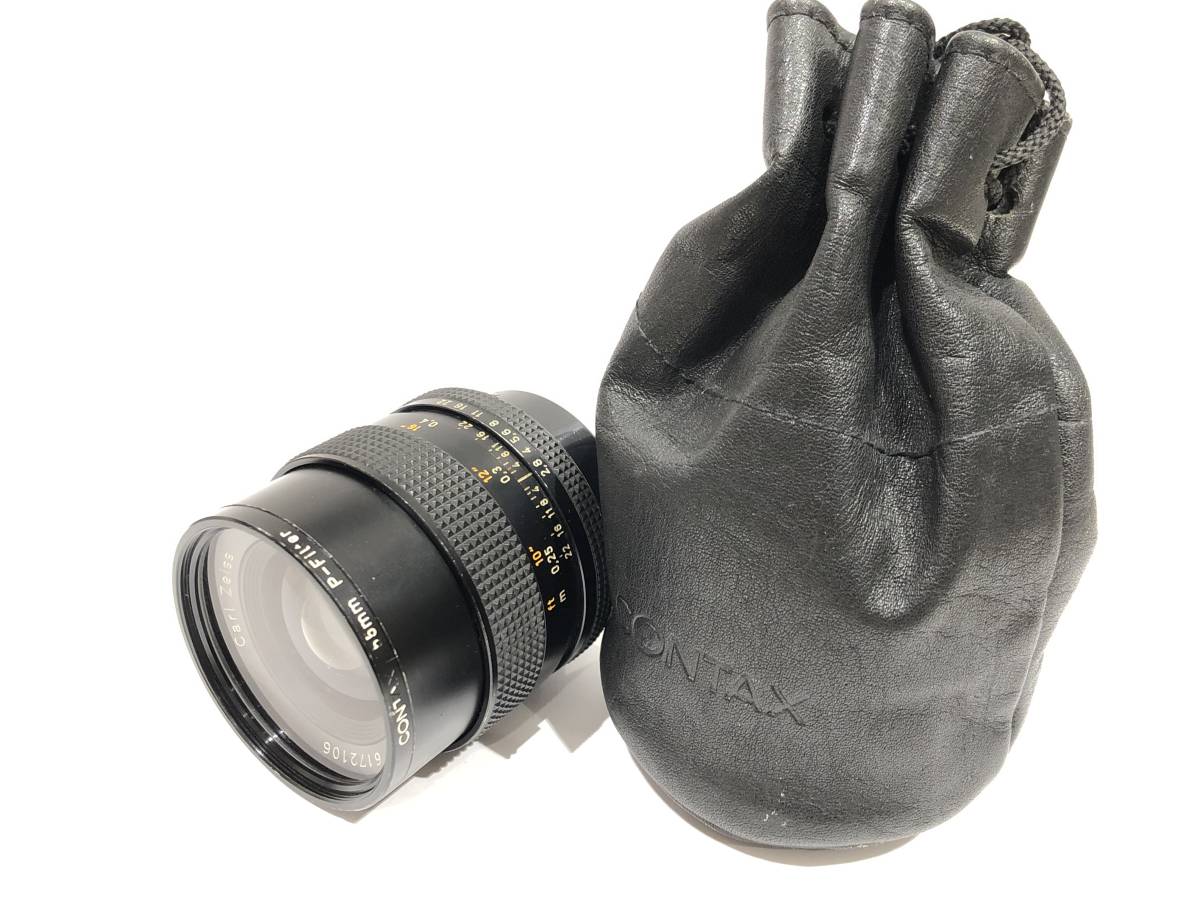 DRM-E-034 中古品/現状品 コンタックス/CONTAX カメラレンズ 【Carl Zeiss Distagon 2，8/8 55mm P-Filter】光学機器 Camera 6172106 CONTAX 中古(コンタックス) RX 120mm f8 SEIKO