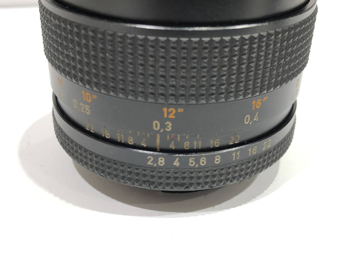 DRM-E-034 中古品/現状品 コンタックス/CONTAX カメラレンズ 【Carl Zeiss Distagon 2，8/8 55mm P-Filter】光学機器 Camera 6172106 CONTAX 中古(コンタックス) RX 120mm f8 SEIKO