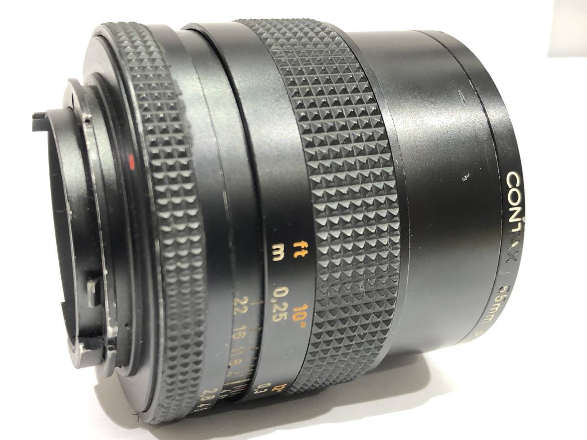 DRM-E-034 中古品/現状品 コンタックス/CONTAX カメラレンズ 【Carl Zeiss Distagon 2，8/8 55mm P-Filter】光学機器 Camera 6172106 CONTAX 中古(コンタックス) RX 120mm f8 SEIKO