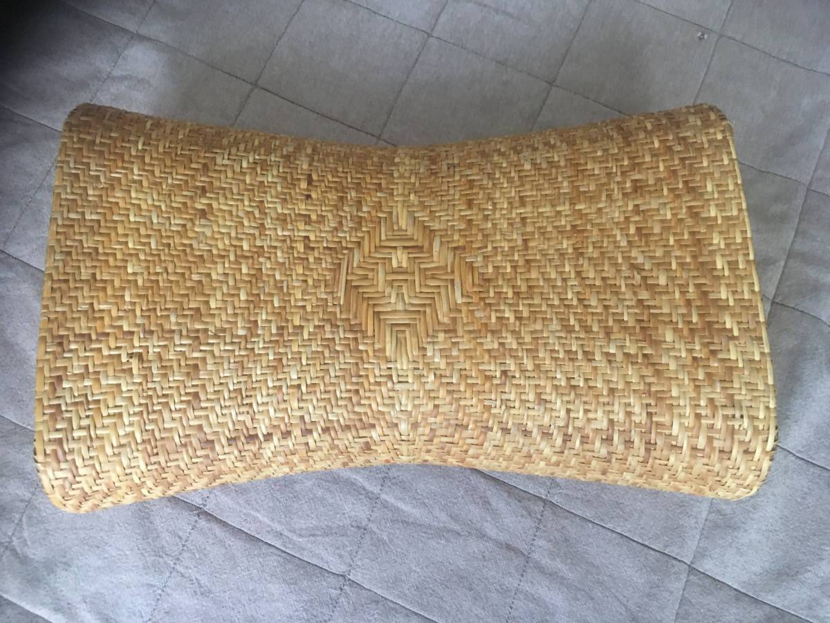 枕 竹編み枕 Yahoo!オークション まくら レトロ 竹製 メルカリ 昭和 