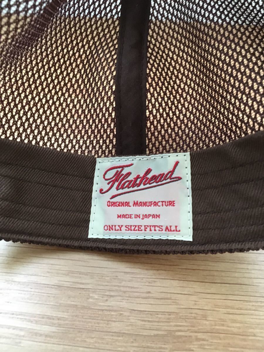 送料無料！THE FLAT HEAD メッシュキャップ　 THE FLAT メッシュキャップ フラットヘッドメッシュキャップ3個セット メッシュキャップ&frasl;FREE&frasl;GRN&frasl;メンズ ハ