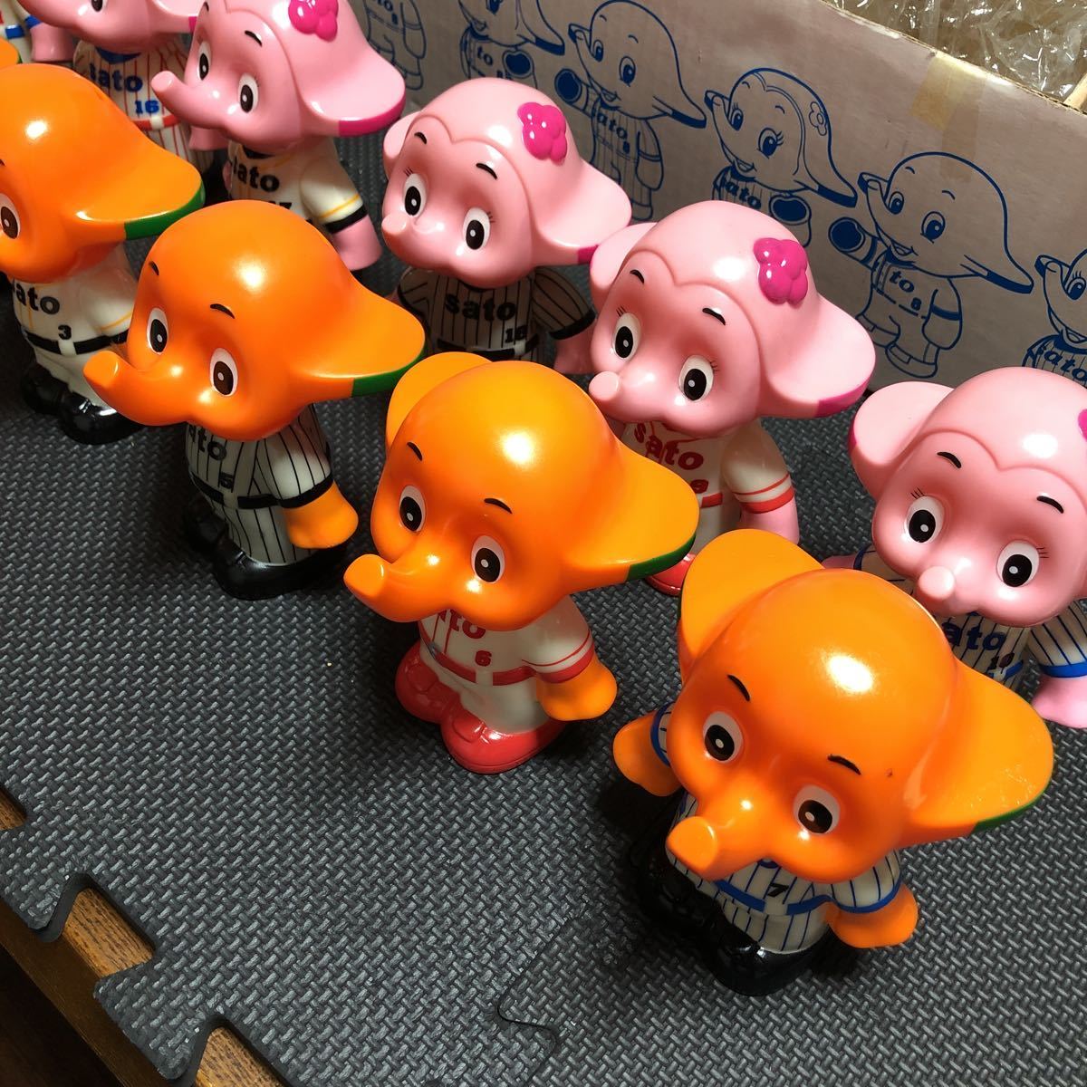 佐藤製薬 サトちゃん サトコちゃん ベースボール　バンク 佐藤製薬 サトちゃん サトコちゃん ベースボール バンク 佐藤製薬