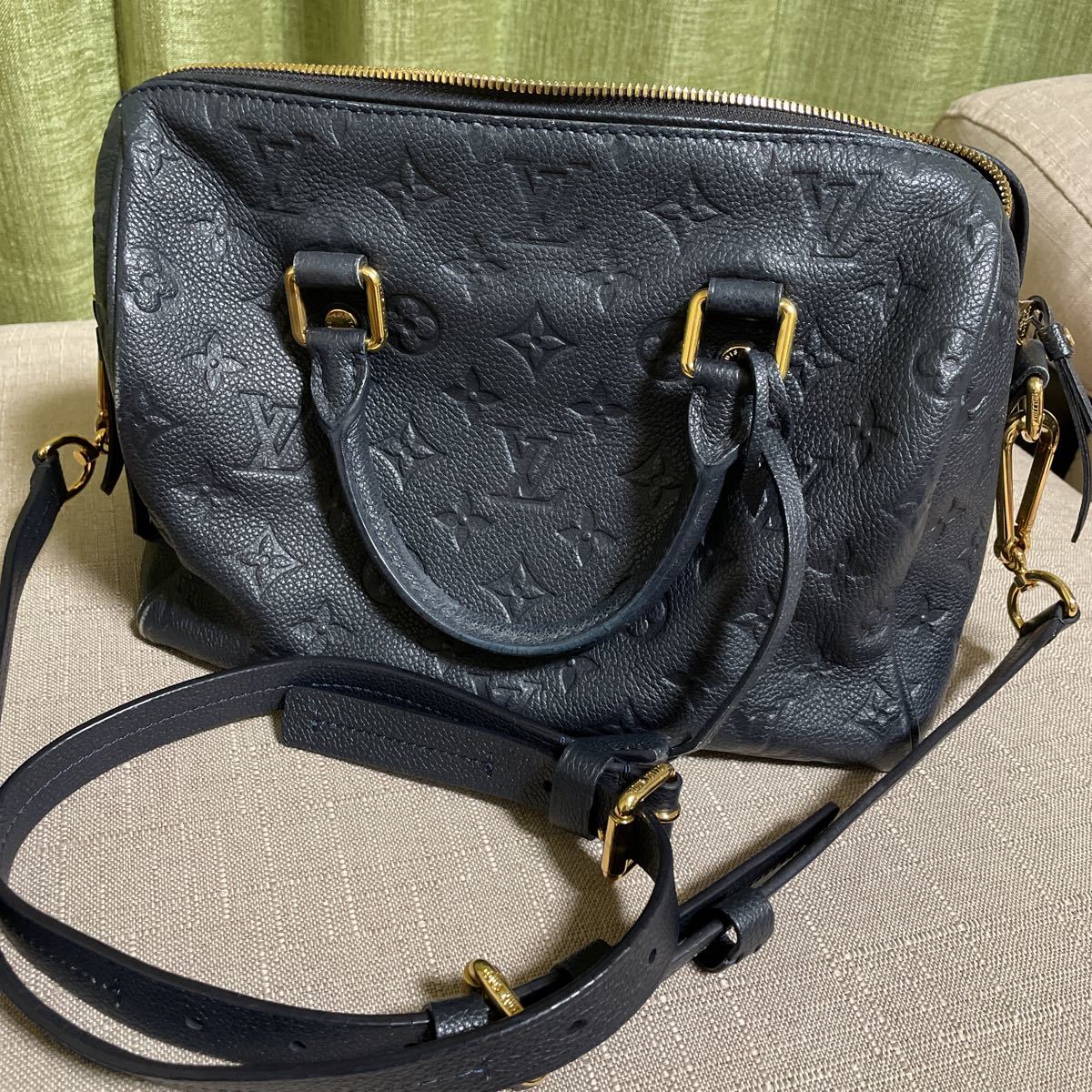LOUIS VUITTON モノグラムアンプラント スピーディ バンドリエール25 