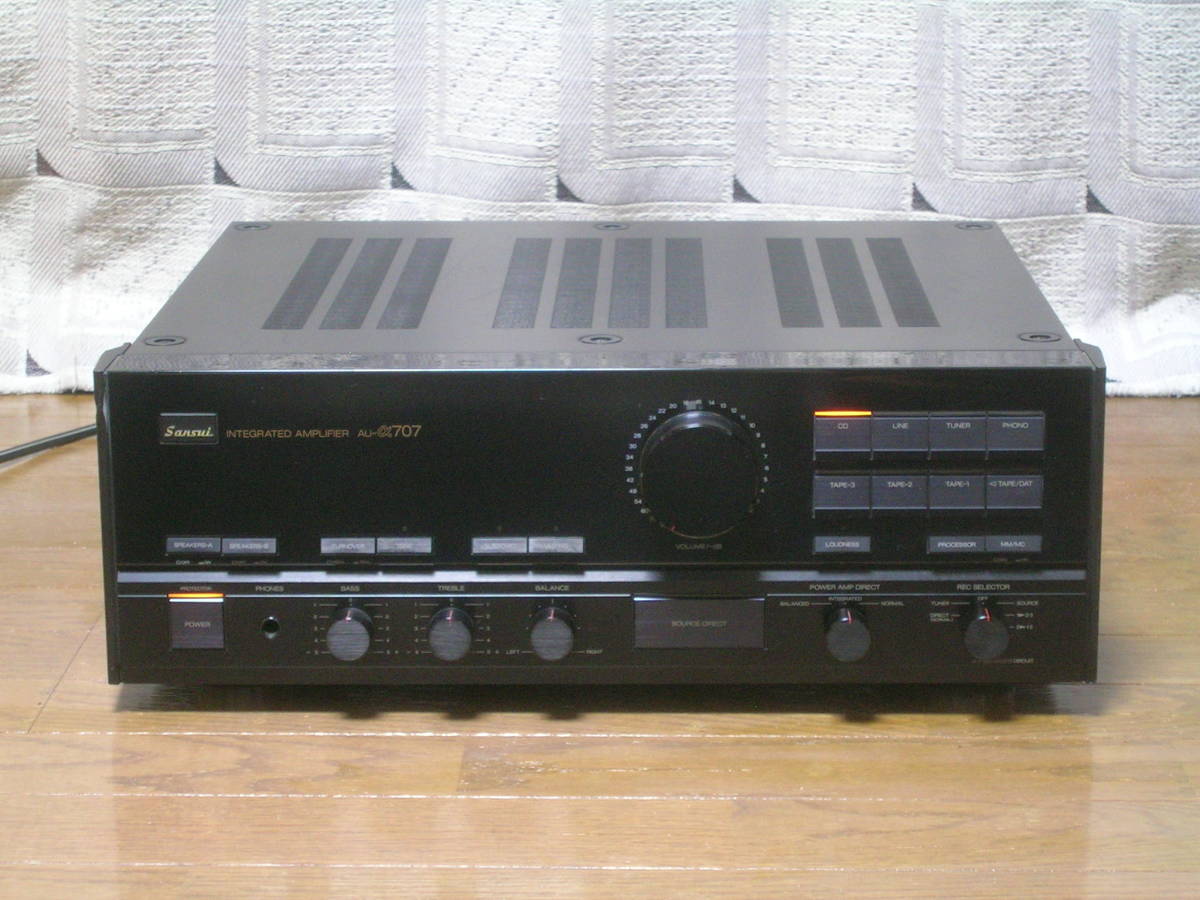 SANSUI サンスイ プリメインアンプ AU-α707DR プリメインアンプ公式