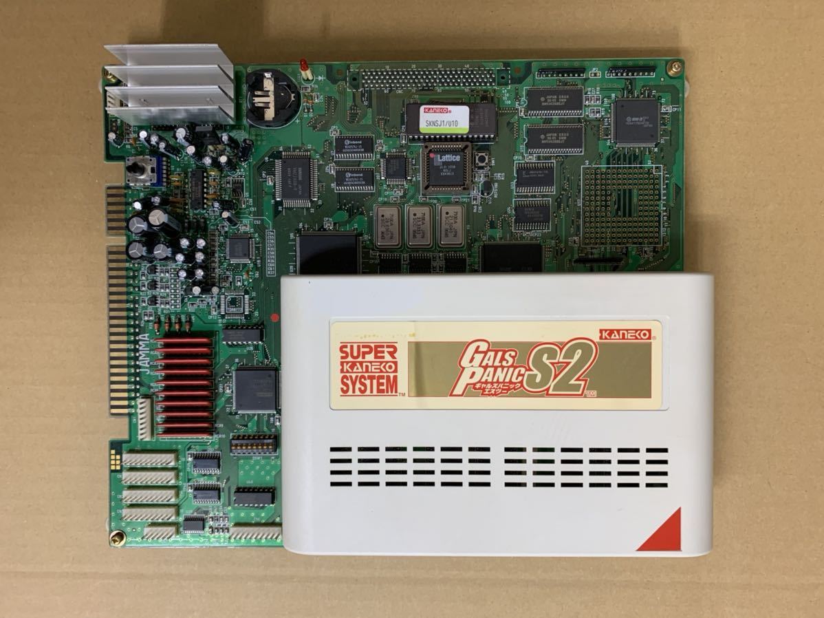 ギャルズパニック S スーパーカネコNOVA用ソフト アーケードゲーム基板