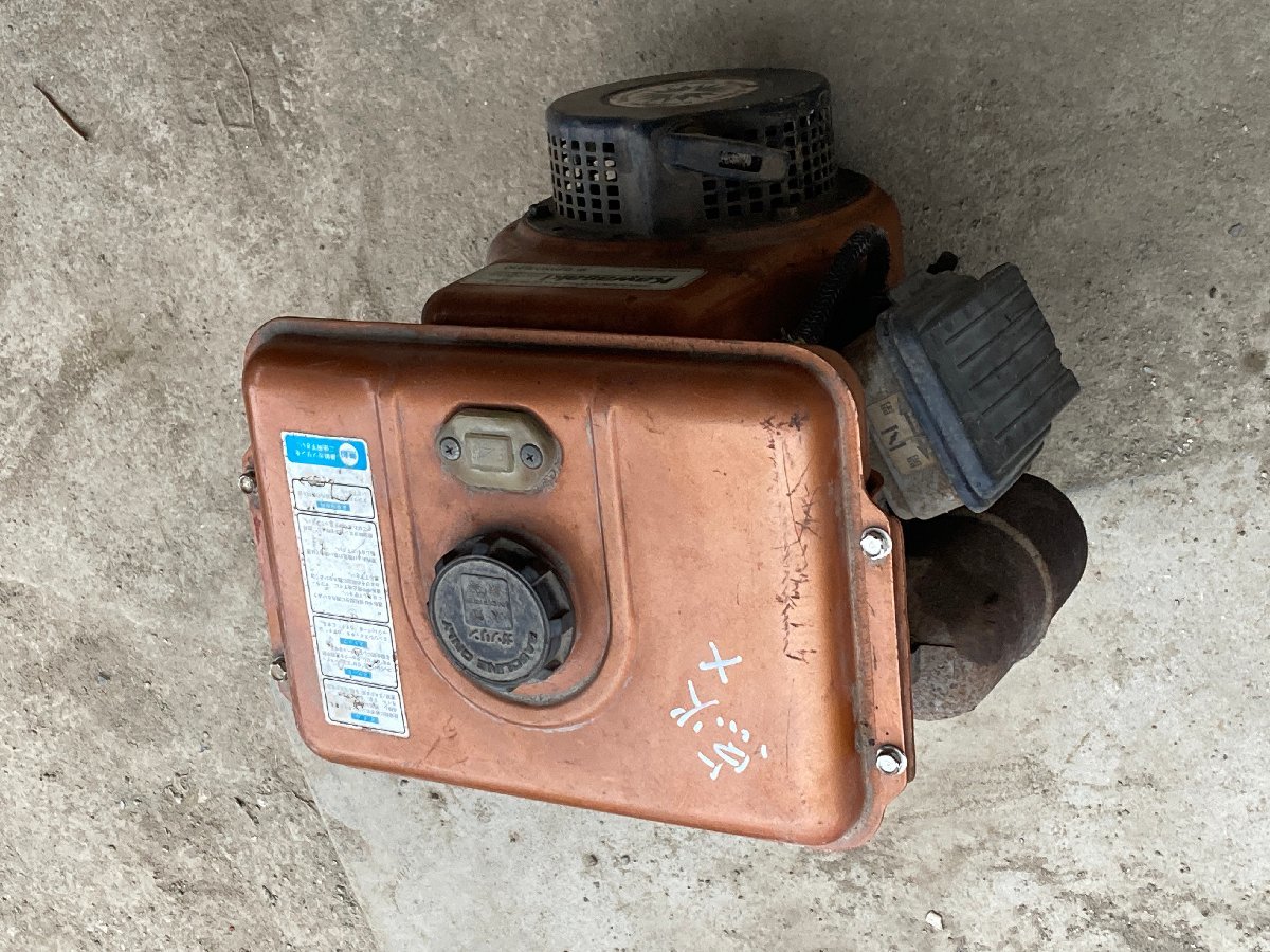 【滋賀発】　運搬車　カワサキ　FG200G エンジン　動作未確認　ジャンク品　部品取り