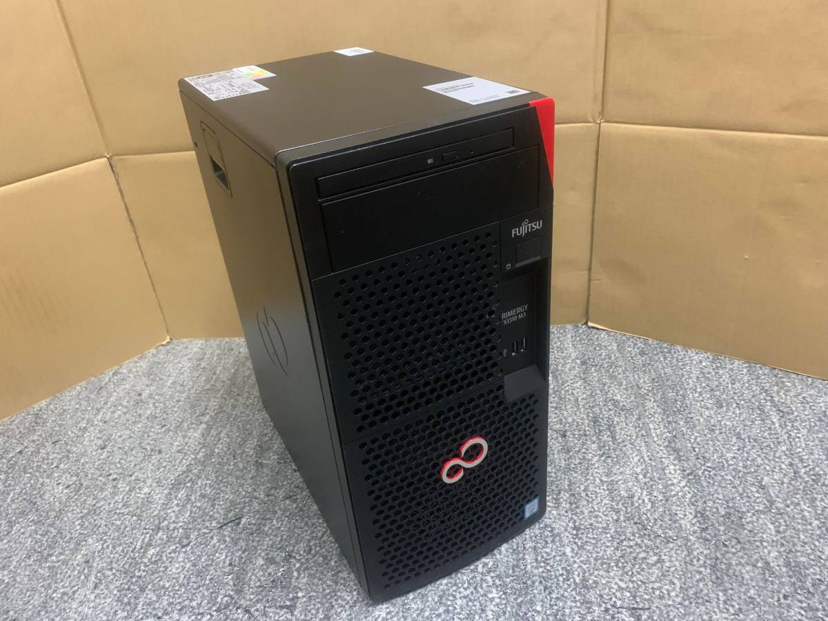 PRIMERGY TX1310 M3 Xeon E3-1225v6 3.30GHz 8GB 2TB OS無し BIOS起動