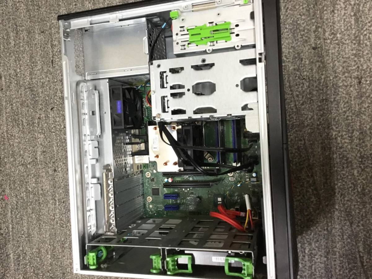 PRIMERGY TX1310 M3 Xeon E3-1225v6 3.30GHz 8GB 2TB OS無し BIOS起動
