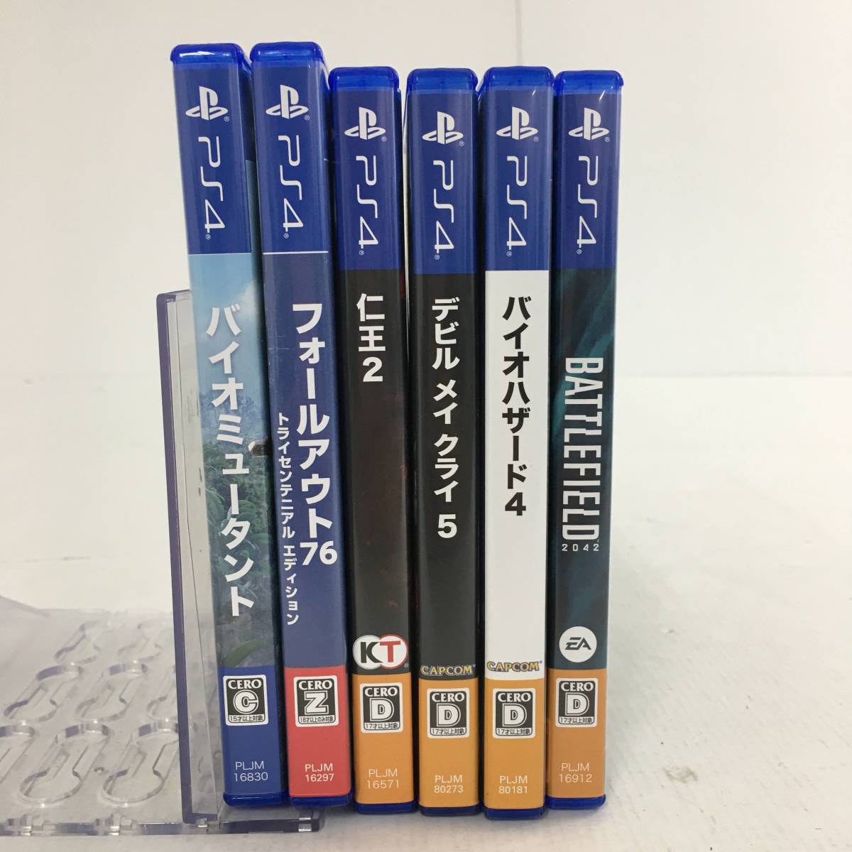 1円～】PS4ソフト 6本セット バイオミュータント/フォールアウト76 