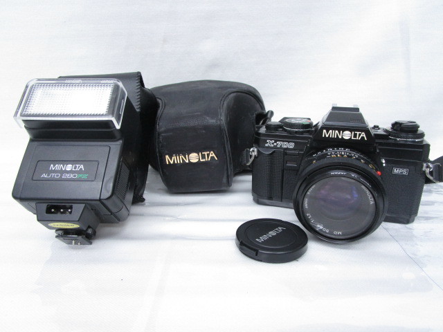 ♪ MINOLTA ミノルタ X-700 MPS 50mm 1：1.7 フィルム カメラ ストロボ