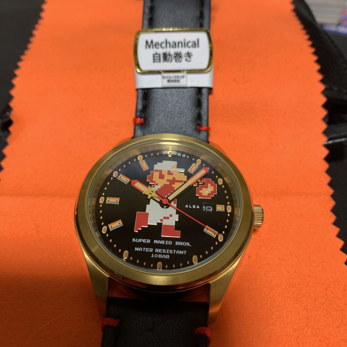 腕時計 ALBA メンズ スーパーマリオ 自動巻き セイコー アルバ SEIKO